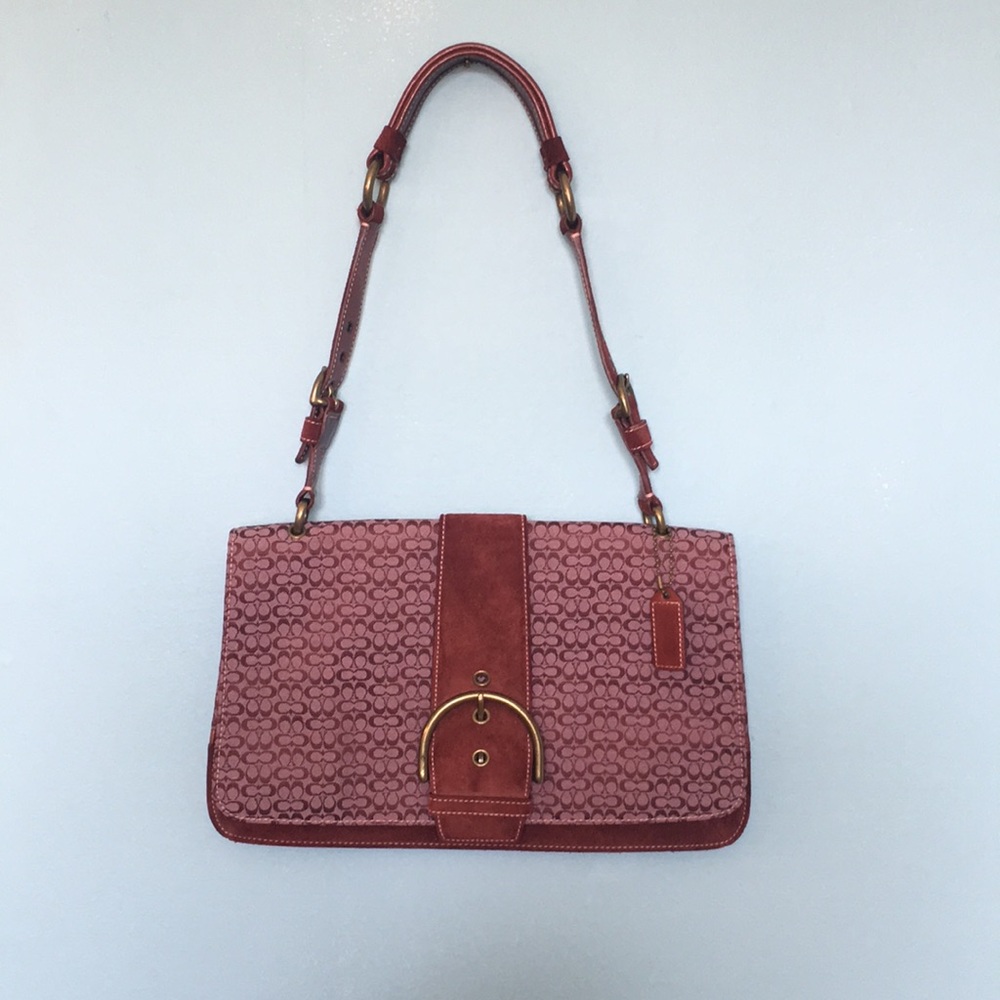 Coach handbag 13x9 inches